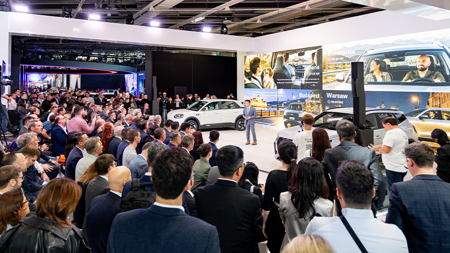 Paris Motor Show Draws to a Successful Close as EU Families Show Their Support for CHERY’s “For EU. For Family” cover image
